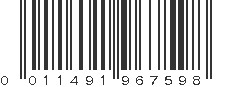 UPC 011491967598