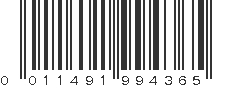 UPC 011491994365