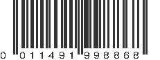 UPC 011491998868