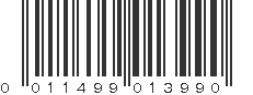 UPC 011499013990