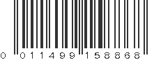 UPC 011499158868