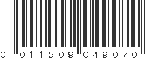 UPC 011509049070