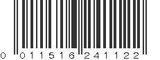 UPC 011516241122