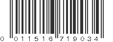 UPC 011516719034