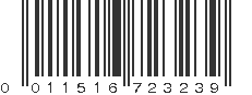 UPC 011516723239