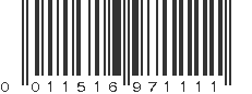 UPC 011516971111