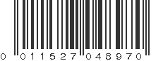 UPC 011527048970