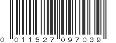 UPC 011527097039