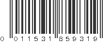 UPC 011531859319