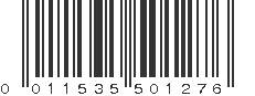 UPC 011535501276