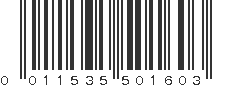 UPC 011535501603