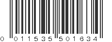 UPC 011535501634