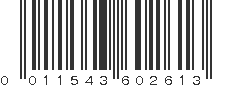 UPC 011543602613