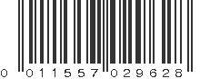 UPC 011557029628