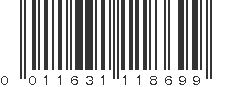 UPC 011631118699