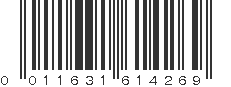 UPC 011631614269