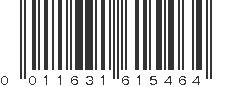 UPC 011631615464