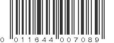 UPC 011644007089