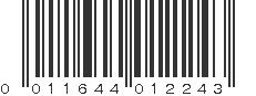 UPC 011644012243