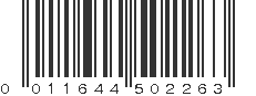 UPC 011644502263