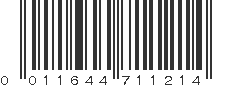 UPC 011644711214