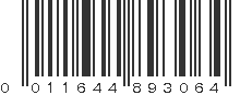 UPC 011644893064