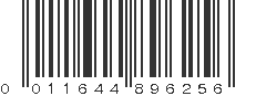 UPC 011644896256