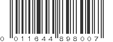 UPC 011644898007