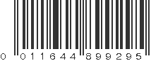 UPC 011644899295