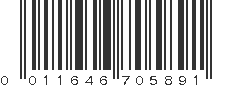 UPC 011646705891