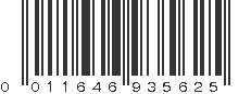 UPC 011646935625