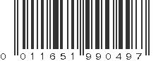 UPC 011651990497