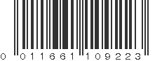 UPC 011661109223