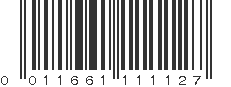 UPC 011661111127