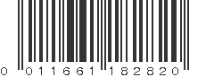 UPC 011661182820