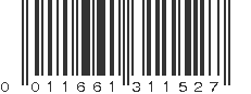 UPC 011661311527