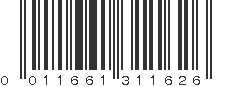 UPC 011661311626