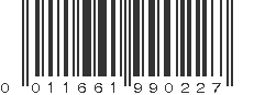 UPC 011661990227