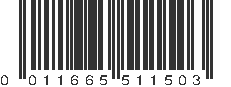 UPC 011665511503