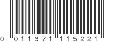 UPC 011671115221