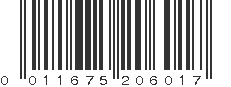 UPC 011675206017