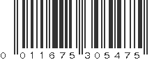 UPC 011675305475