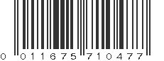 UPC 011675710477