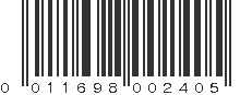 UPC 011698002405