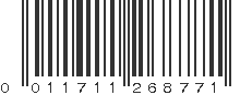 UPC 011711268771