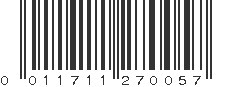 UPC 011711270057