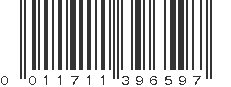 UPC 011711396597