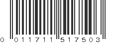 UPC 011711517503