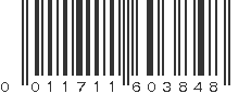 UPC 011711603848