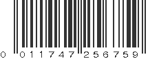 UPC 011747256759